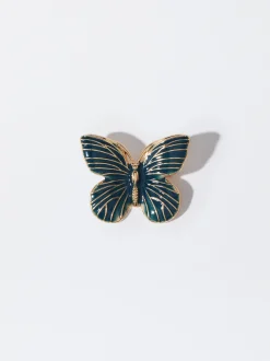 Parfois Alfinetes*Alfinete Com Borboleta | Azul