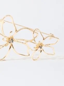 Parfois Alfinetes*Alfinete De Flor | Dourado
