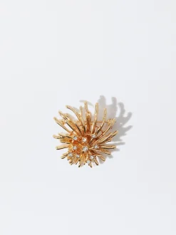 Parfois Alfinetes*Alfinete De Flor | Dourado