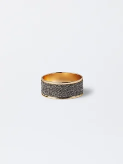 Parfois Bijuteria Delicada|Anéis*Anel Com Brilhantes | Dourado