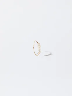 Parfois Bijuteria Delicada|Anéis*Anel Com Pérola De Água Doce | Dourado