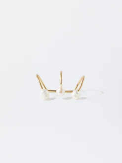 Parfois Anéis*Anel Com Pérola De Água Doce | Dourado