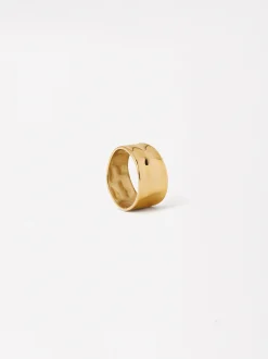Parfois Aço inoxidável*Anel De Aço Inoxidável | Dourado