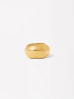 Parfois Aço inoxidável*Anel De Aço Inoxidável | Dourado
