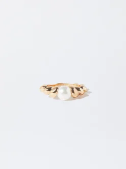 Parfois Anéis*Anel Com Pedra | Dourado