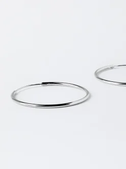Parfois Básicos|Prata 925*Argolas Curtas De Prata 925 Dourado | Prateado