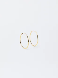 Parfois Básicos|Brincos*Argolas Curtas De Prata 925 | Dourado
