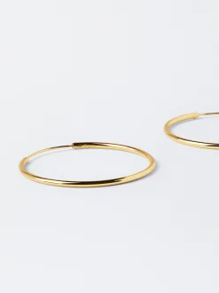 Parfois Básicos|Brincos*Argolas Curtas De Prata 925 | Dourado
