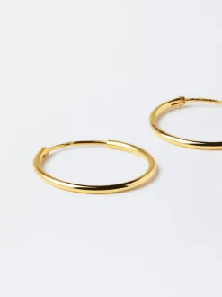 Parfois Básicos*Argolas Curtas De Prata 925 | Dourado