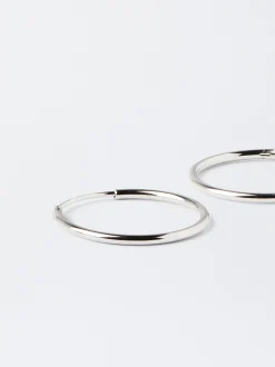 Parfois Básicos|Prata 925*Argolas Curtas De Prata 925 Dourado | Prateado