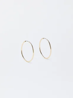 Parfois Básicos|Brincos*Argolas Curtas Douradas | Dourado