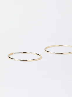 Parfois Básicos|Brincos*Argolas Curtas Douradas | Dourado
