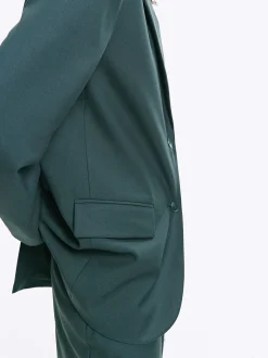 Parfois Blazers e Casacos*Blazer Com Lã Preto | Azul