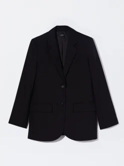 Parfois Blazers e Casacos*Blazer Com Lã | Preto