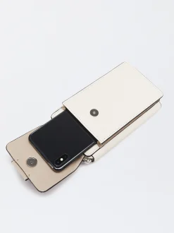 Parfois Acessórios Telemóvel|Bolsas para Telemóvel*Bolsa De Telemóvel Com Fecho De Aba Azul | Camel
