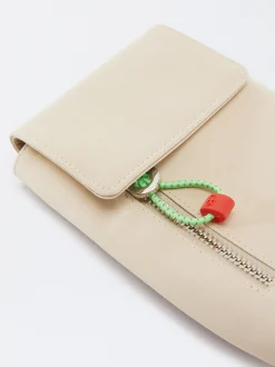 Parfois Acessórios Telemóvel|Bolsas para Telemóvel*Bolsa De Telemóvel Com Fecho De Aba | Bege