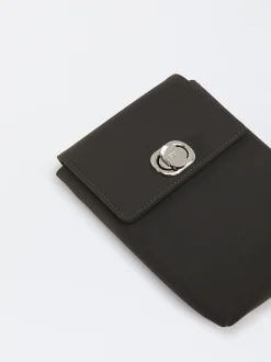 Parfois Acessórios Telemóvel|Bolsas para Telemóvel*Bolsa De Telemóvel Com Fecho De Aba Bege | Preto