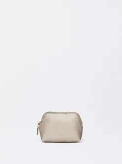 Parfois Bolsas para Moedas*Bolsa Moedas Com Fecho De Correr Preto | Prateado