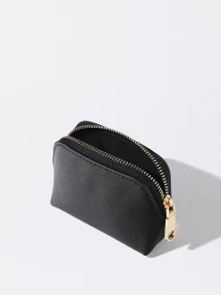 Parfois Básicos|Bolsas para Moedas*Bolsa Moedas Com Fecho De Correr | Preto