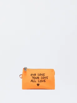 Parfois Bolsas Multiusos|Necessaires*Bolsa Multiusos De Nylon Love | Laranja