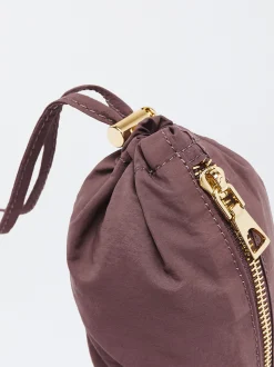 Parfois Bolsas para Moedas*Bolsa Para Moedas De Nylon Camel | Rosa