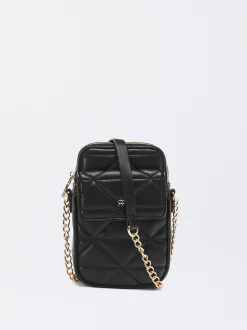 Parfois Acessórios Telemóvel|Bolsas para Telemóvel*Bolsa Para Telemóvel Acolchoada | Preto