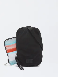 Parfois Acessórios Telemóvel|Básicos*Bolsa Para Telemóvel Com Penduro | Preto