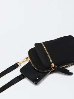 Parfois Acessórios Telemóvel|Bolsas para Telemóvel*Bolsa Para Telemóvel De Nylon | Preto