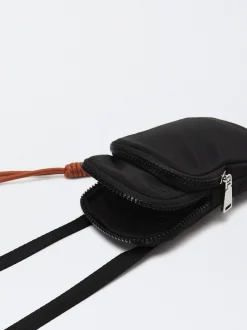 Parfois Acessórios Telemóvel|Bolsas para Telemóvel*Bolsa Para Telemóvel De Nylon | Preto