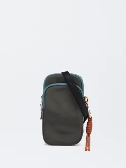 Parfois Acessórios Telemóvel|Bolsas para Telemóvel*Bolsa Para Telemóvel De Nylon Preto | Verde