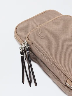Parfois Acessórios Telemóvel|Básicos*Bolsa Para Telemóvel De Nylon Preto | Camel