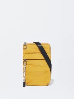 Parfois Acessórios Telemóvel|Bolsas para Telemóvel*Bolsa Para Telemóvel De Nylon Preto | Mostarda