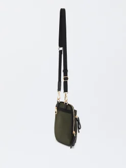 Parfois Acessórios Telemóvel|Bolsas para Telemóvel*Bolsa Para Telemóvel De Nylon Preto | Caqui