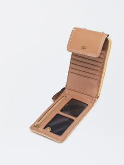 Parfois Acessórios Telemóvel|Bolsas para Telemóvel*Bolsa Para Telemóvel Efeito Palha | Bege