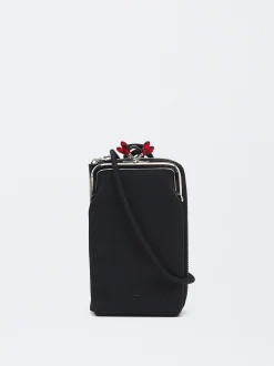Parfois Acessórios Telemóvel|Bolsas para Telemóvel*Bolsa Para Telemóvel Efeito Nylon | Preto
