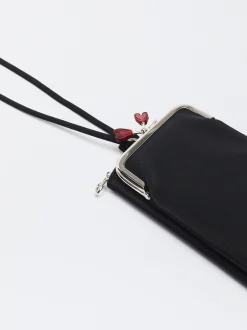 Parfois Acessórios Telemóvel|Bolsas para Telemóvel*Bolsa Para Telemóvel Efeito Nylon | Preto