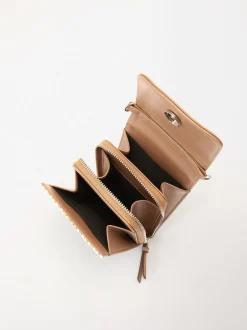 Parfois Acessórios Telemóvel|Bolsas para Telemóvel*Bolsa Para Telemóvel Efeito Palha Natural | Camel