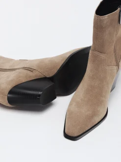 Parfois Pele|Botas e Botins*Botas Cowboy Pele | Bege