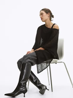 Parfois Botas e Botins*Botas Tacão Kitten | Preto