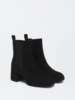 Parfois Botas e Botins*Botins Efeito Camurça | Preto