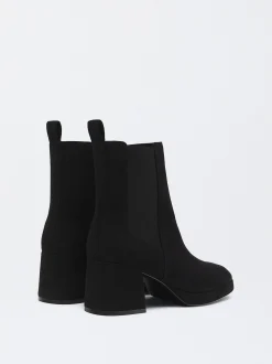 Parfois Botas e Botins*Botins Efeito Camurça | Preto