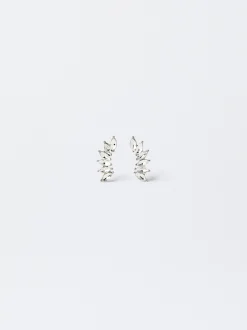 Parfois Básicos|Brincos*Brinco Ear Cuff Brilhantes | Prateado