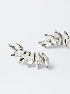 Parfois Básicos|Brincos*Brinco Ear Cuff Brilhantes | Prateado