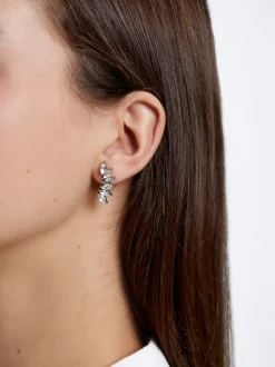 Parfois Básicos|Brincos*Brinco Ear Cuff Brilhantes | Prateado