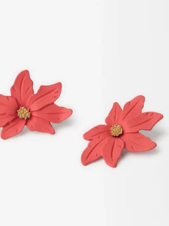 Parfois Bijuteria de festa new|Brincos*Brincos Com Flor Fúcsia | FÚcsia