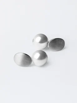 Parfois Básicos|Brincos*Brincos Com Pedra Verde | Branco
