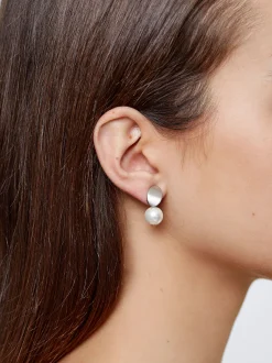Parfois Básicos|Brincos*Brincos Com Pedra Verde | Branco