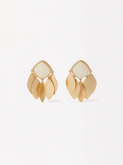 Parfois Bijuteria de festa new|Brincos*Brincos Compridos Rombos | Dourado