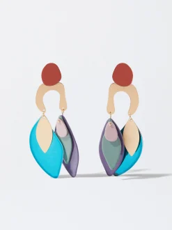 PARFOIS Brincos*Brincos De Resina | Multicor