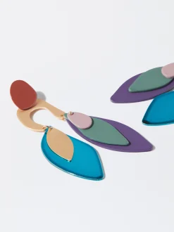 PARFOIS Brincos*Brincos De Resina | Multicor